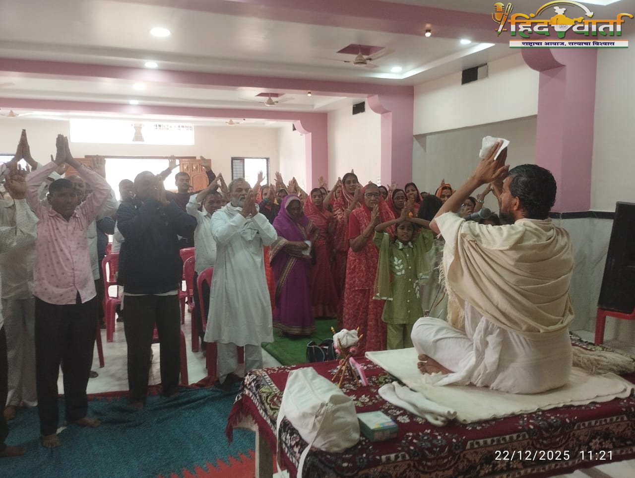 एकमेकांना जपून निभावणे हीच आपली संस्कृती : डॉ. मुनि शांतिप्रिय सागर महाराज