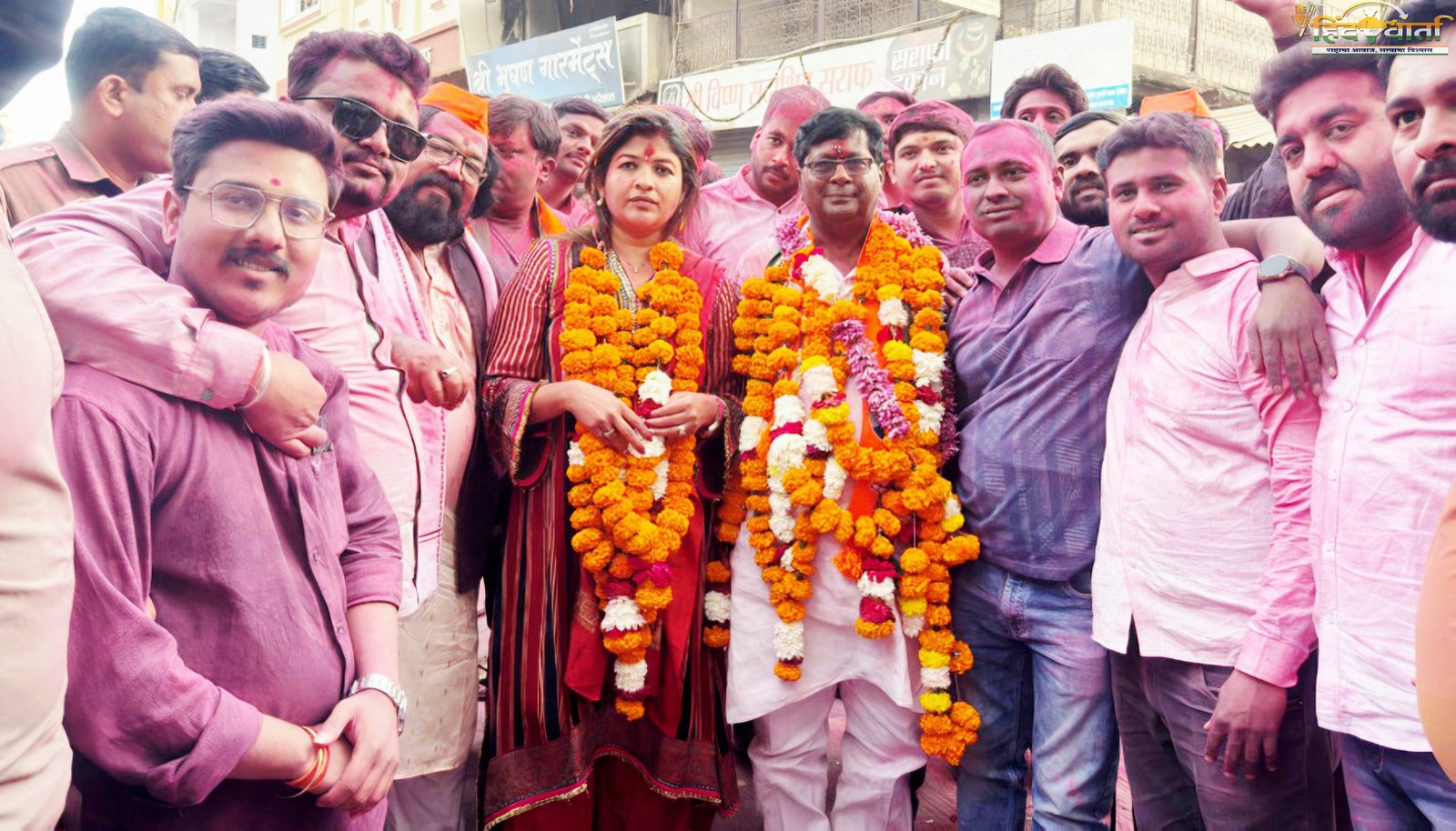 चिखलीनगराची विकासाला साथ; आ.श्वेता महाले विजयाच्या शिल्पकार