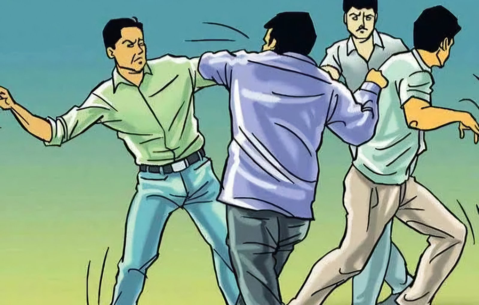 कौटुंबिक वादातून जबर मारहाण; तिघांविरुद्ध गुन्हा दाखल