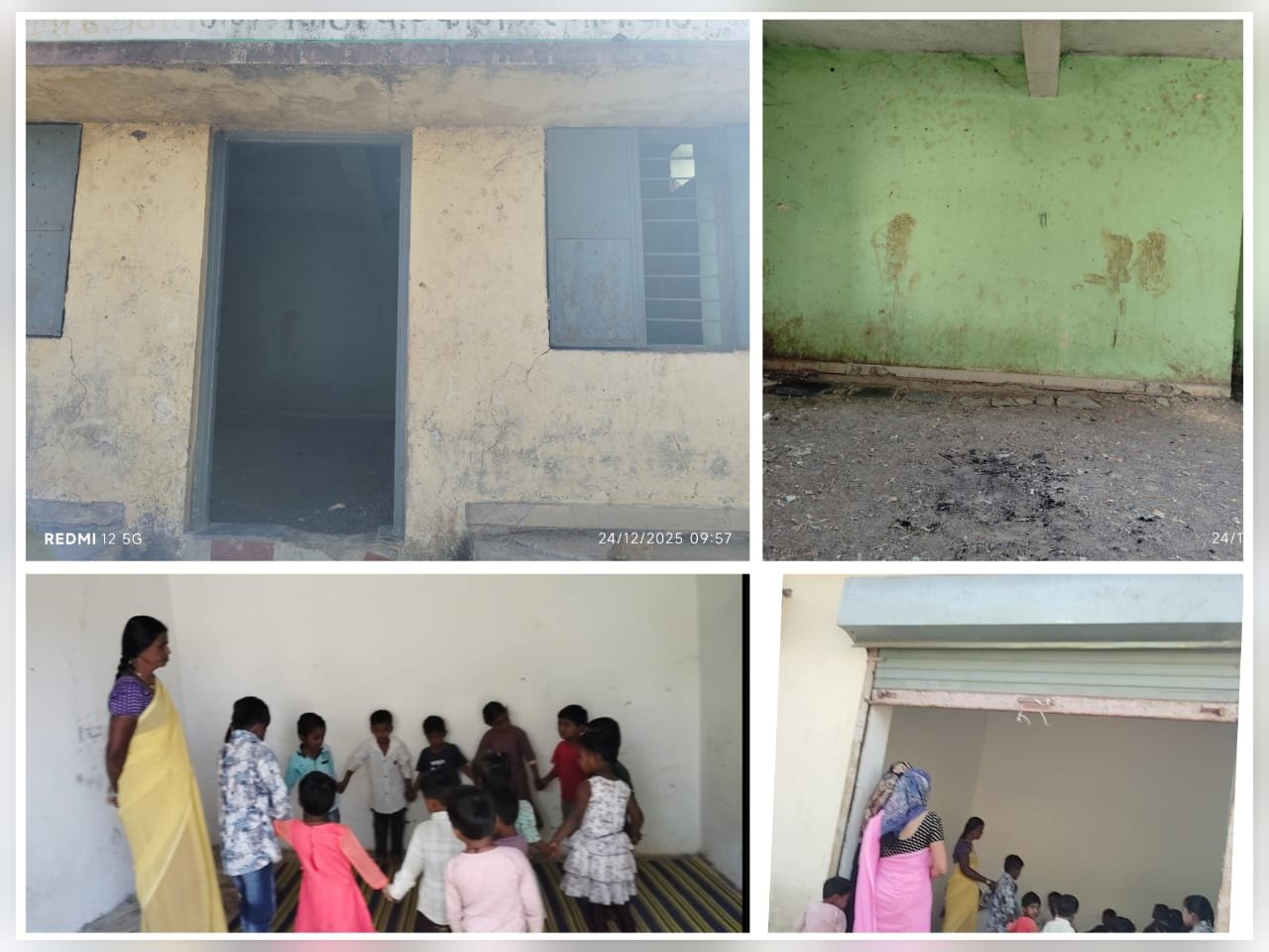 धाडची अंगणवाडी की, कोंडवाडा?