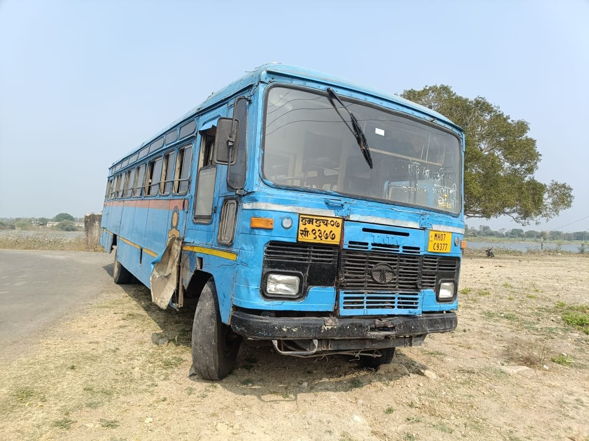 पाटोद्यात एसटी बसचा कहर; एक जण जबर जखमी