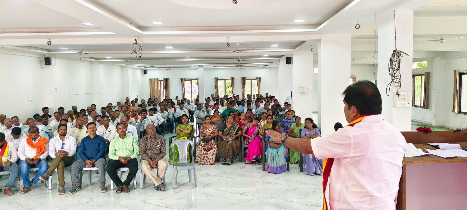 राज्य शासकीय कर्मचाऱ्यांप्रमाणे वेतनासाठी संघटना कटीबद्ध:संदीप शिंदे