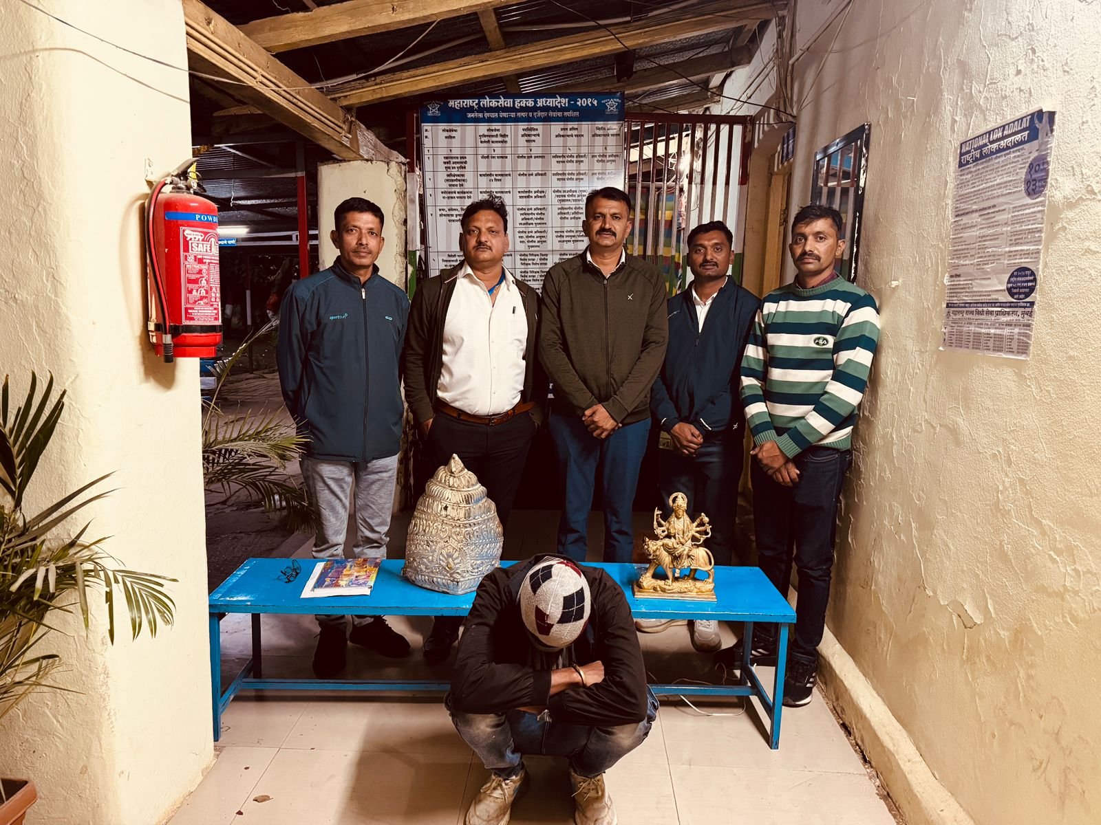 देऊळगाव राजातील मंदिर चोऱ्यांचा पर्दाफाश