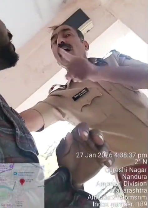 नांदुरा: तक्रारकर्त्यास पोलीस उपनिरीक्षकाकडून बेदम मारहाण!