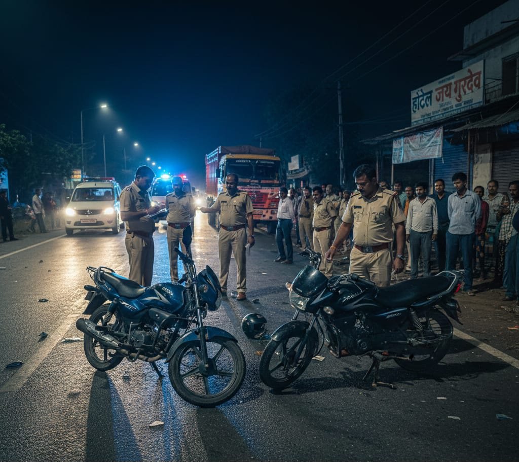 काळाची झडप: दुचाकी अपघातात एकाचा मृत्यू