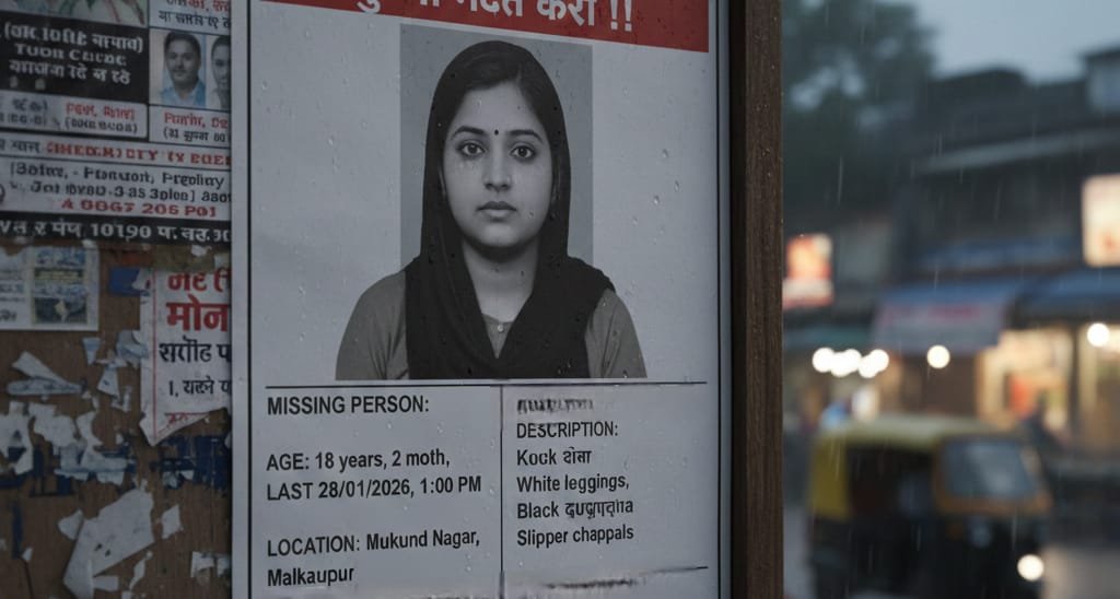 खळबळजनक: मलकापुरातून १८ वर्षीय तरुणी बेपत्ता