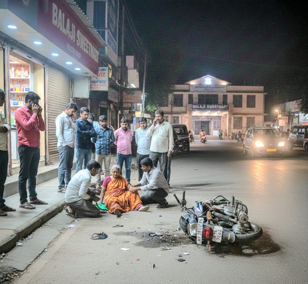 बुलढाणा: दुचाकी धडकेत महिला गंभीर