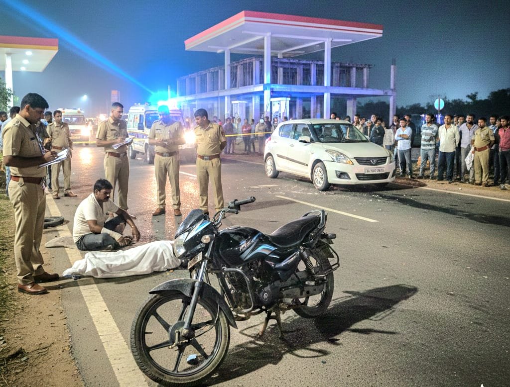 काळाचा घाला: दोन भीषण अपघातात एक ठार; दोन गंभीर