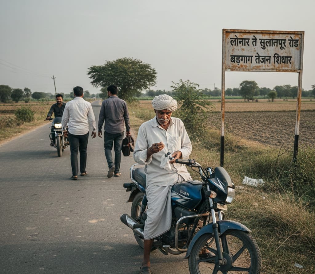 लोणार: तोतया पोलिसांकडून वृद्ध शेतकऱ्यास १.४८ लाखांचा चुना 