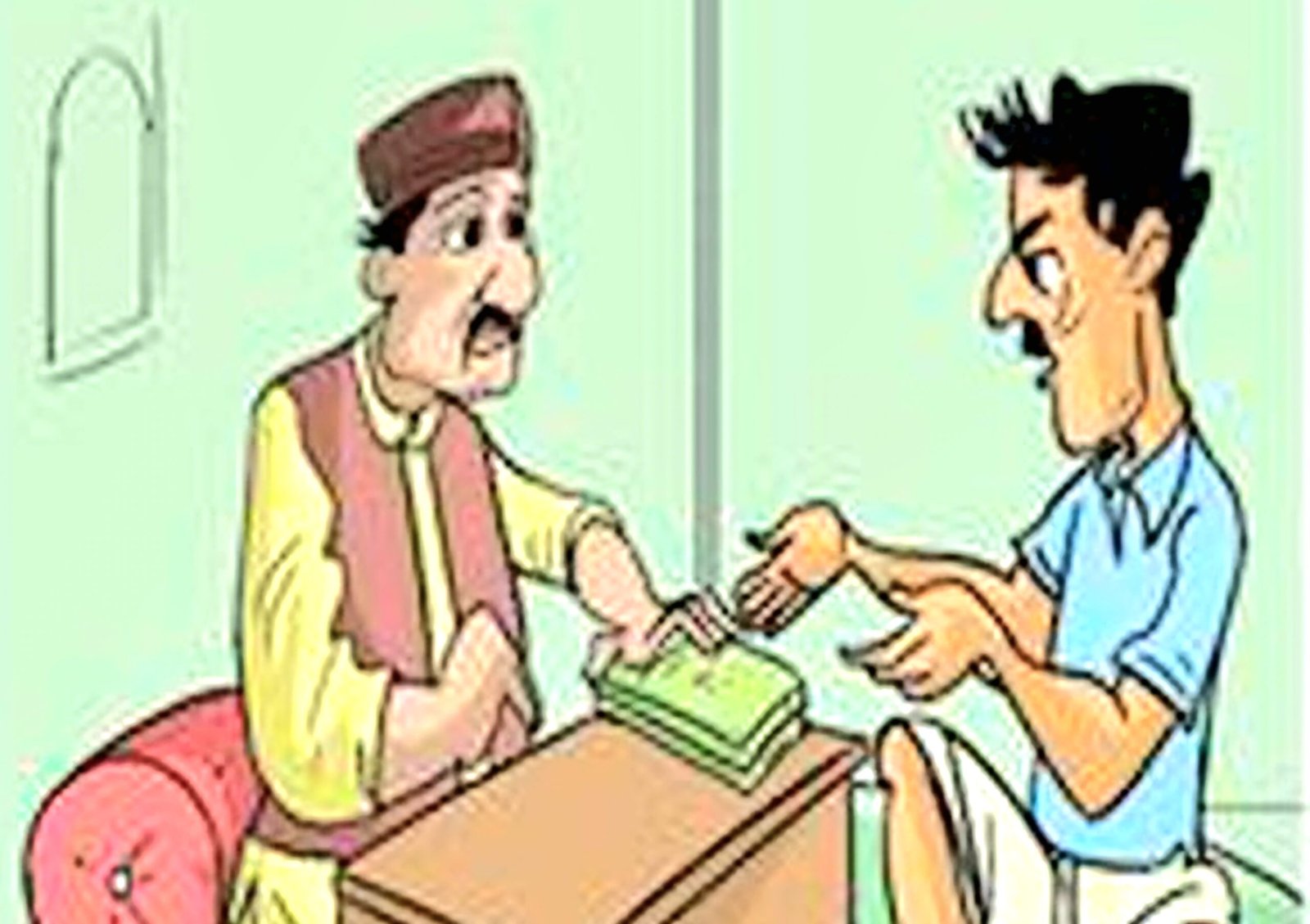 अवैध सावकारांच्या घरावर धाडी