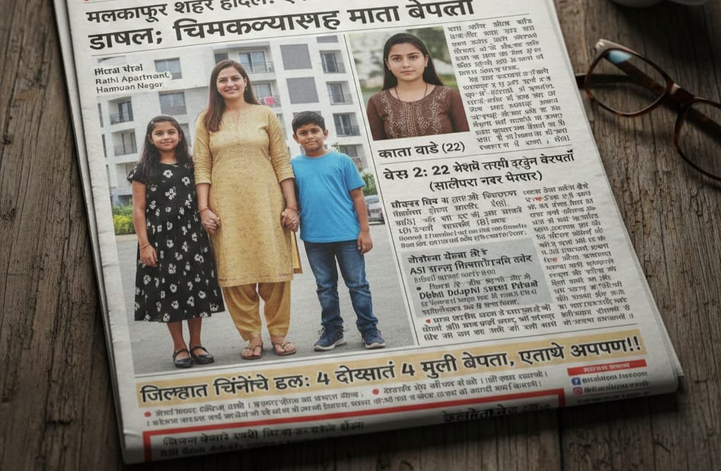 मलकापूर शहर पुन्हा हादरले:चिमुकल्यांसह माता, तर दुसऱ्या घटनेत तरुणी बेपत्ता