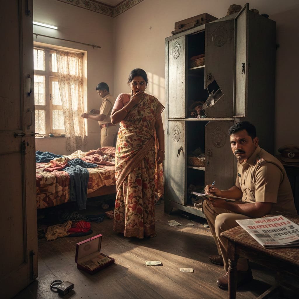 बुलढाण्यात भरदिवसा १ लाख ९१ हजारांची घरफोडी