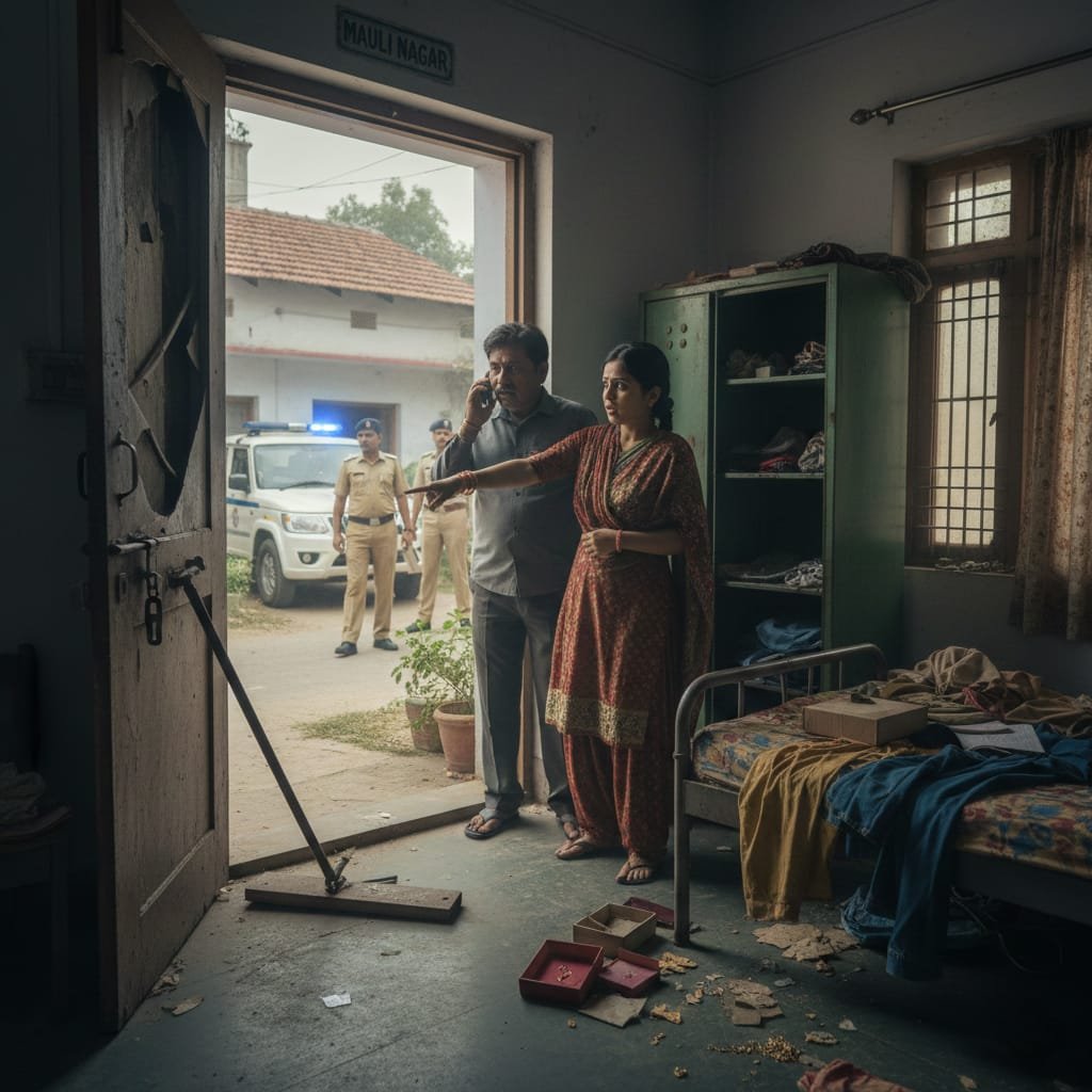 शेगावमध्ये घरफोडी: ६.६५ लाखांचा मुद्देमाल लंपास