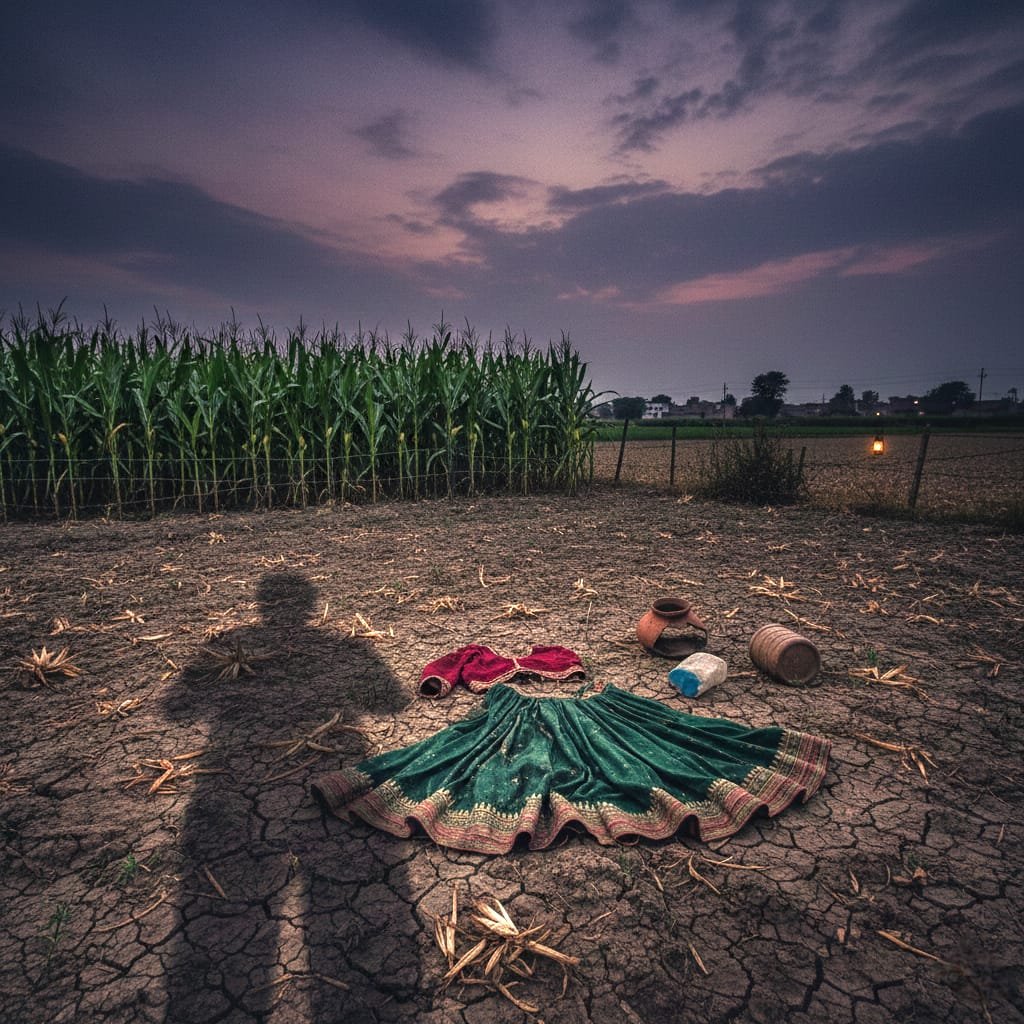 माणुसकीला काळीमा: मक्याच्या शेतात उचलून नेत अल्पवयीन मुलीवर अत्याचार!