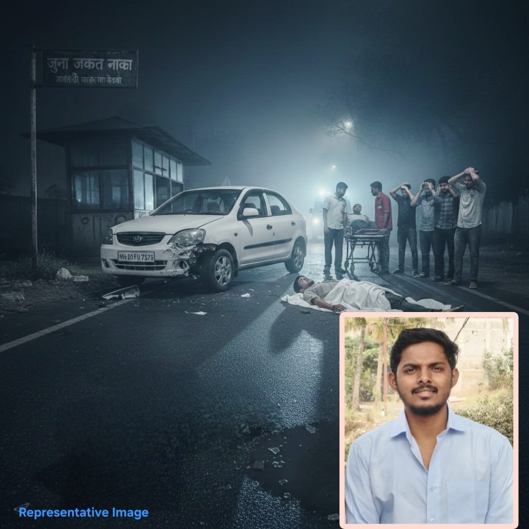 सुसाट कारच्या धडकेत खामगावच्या तरुणाच्या स्वप्नांचा चुराडा