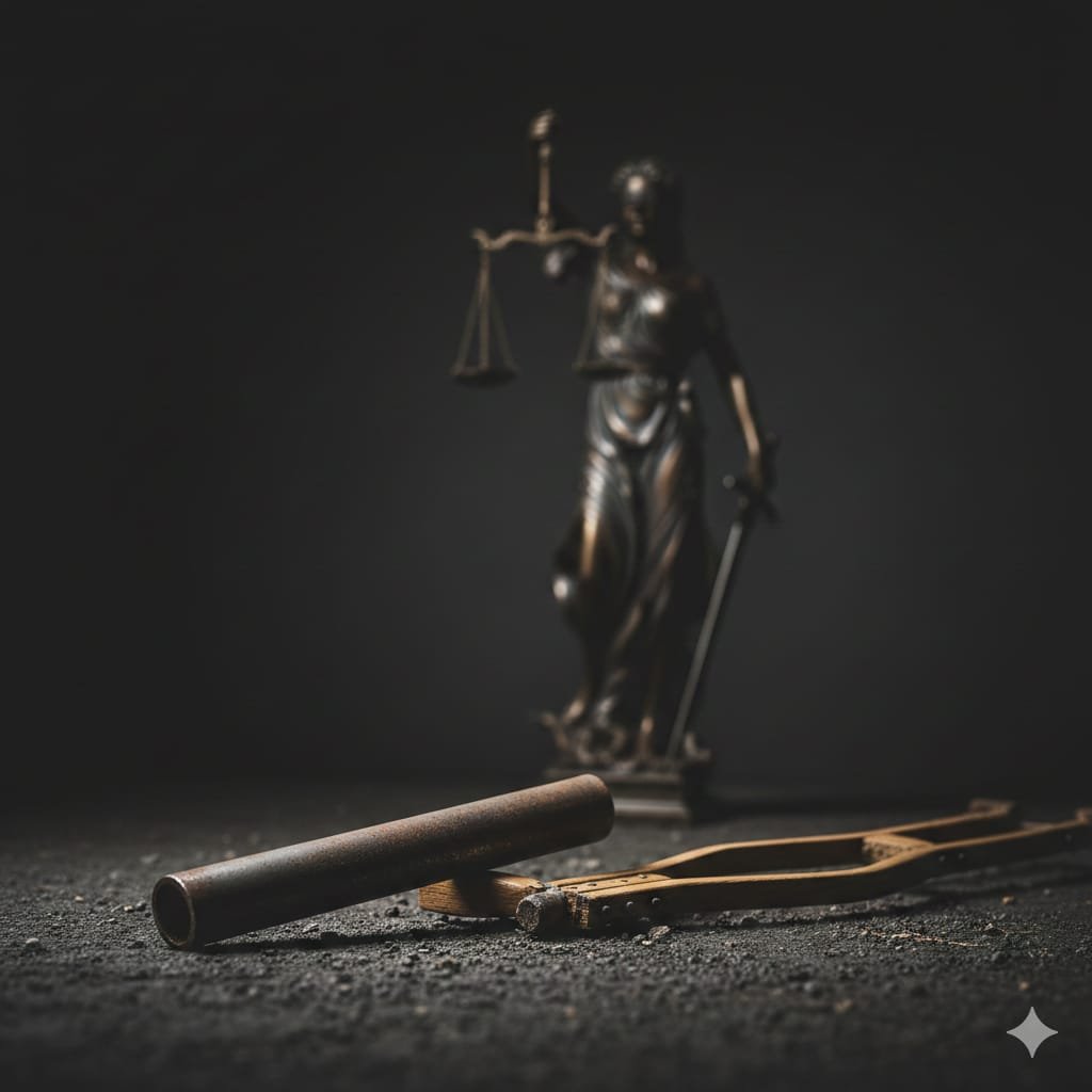 दिव्यांग तरुणावर लोखंडी पाईपने हल्ला 