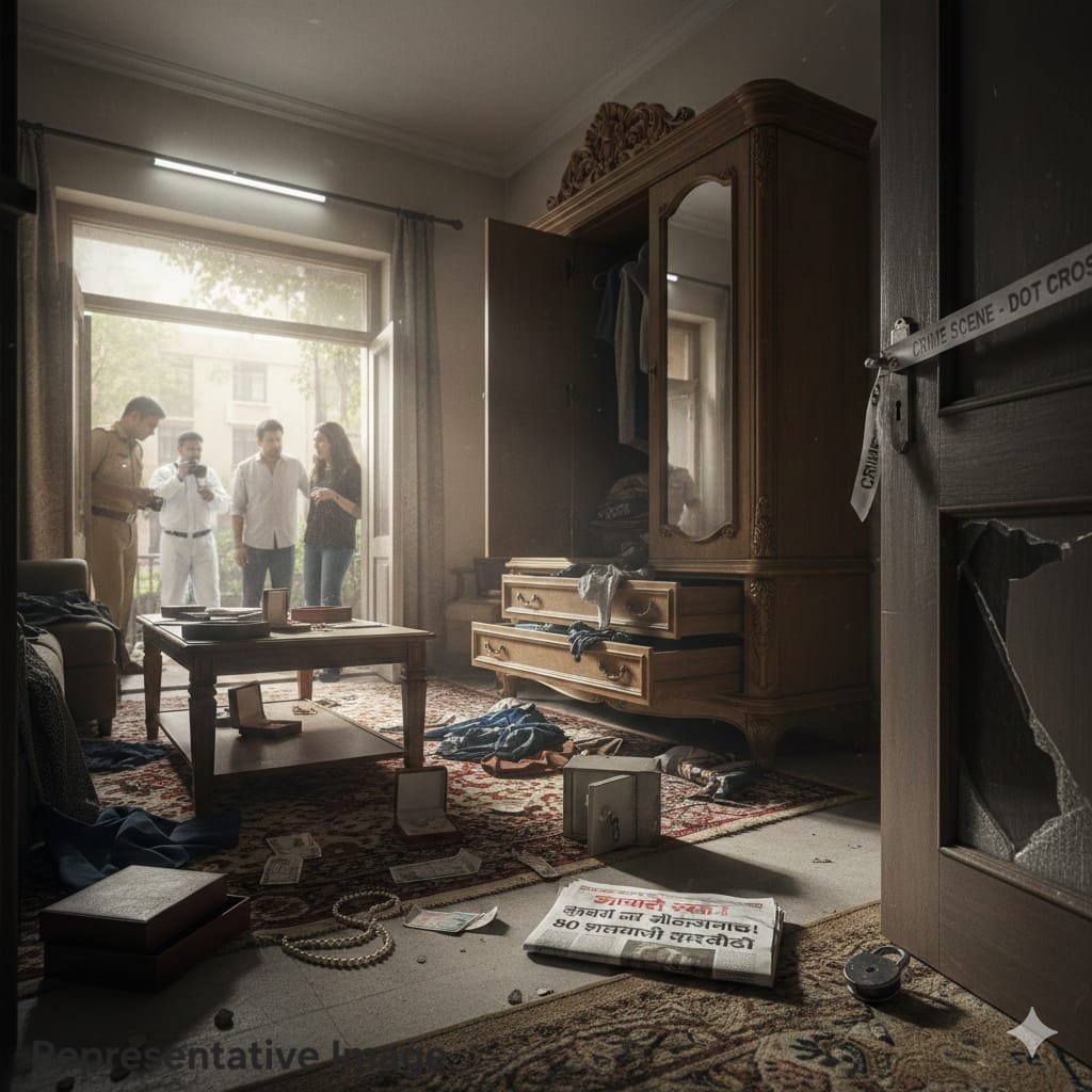 जागते रहो! रात्रच नाही तर दिवसही चोरट्यांचाच!