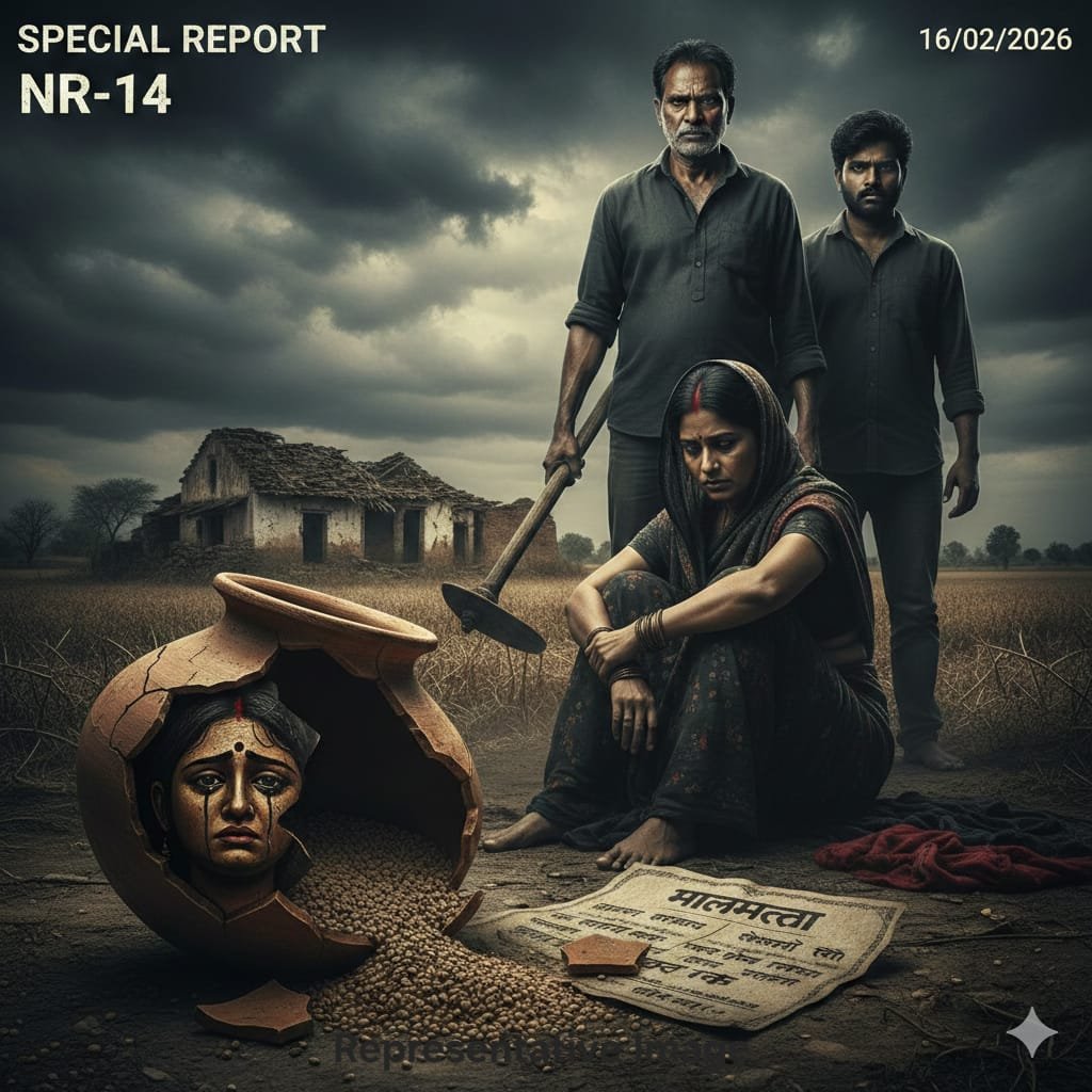 खळबळजनक: जन्मदाता बाप आणि भाऊच ठरला काळ