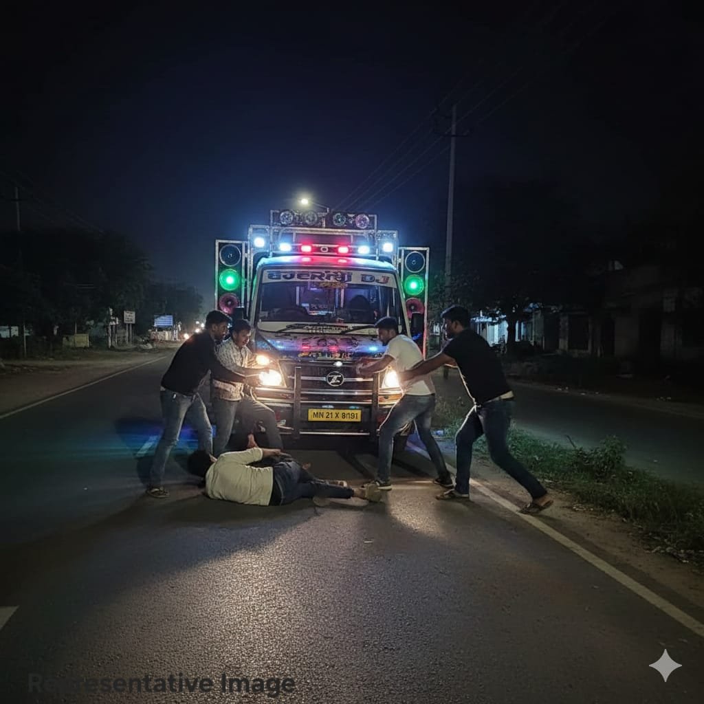 “बजरंगी डीजे”ची फिल्मी स्टाईल लूट