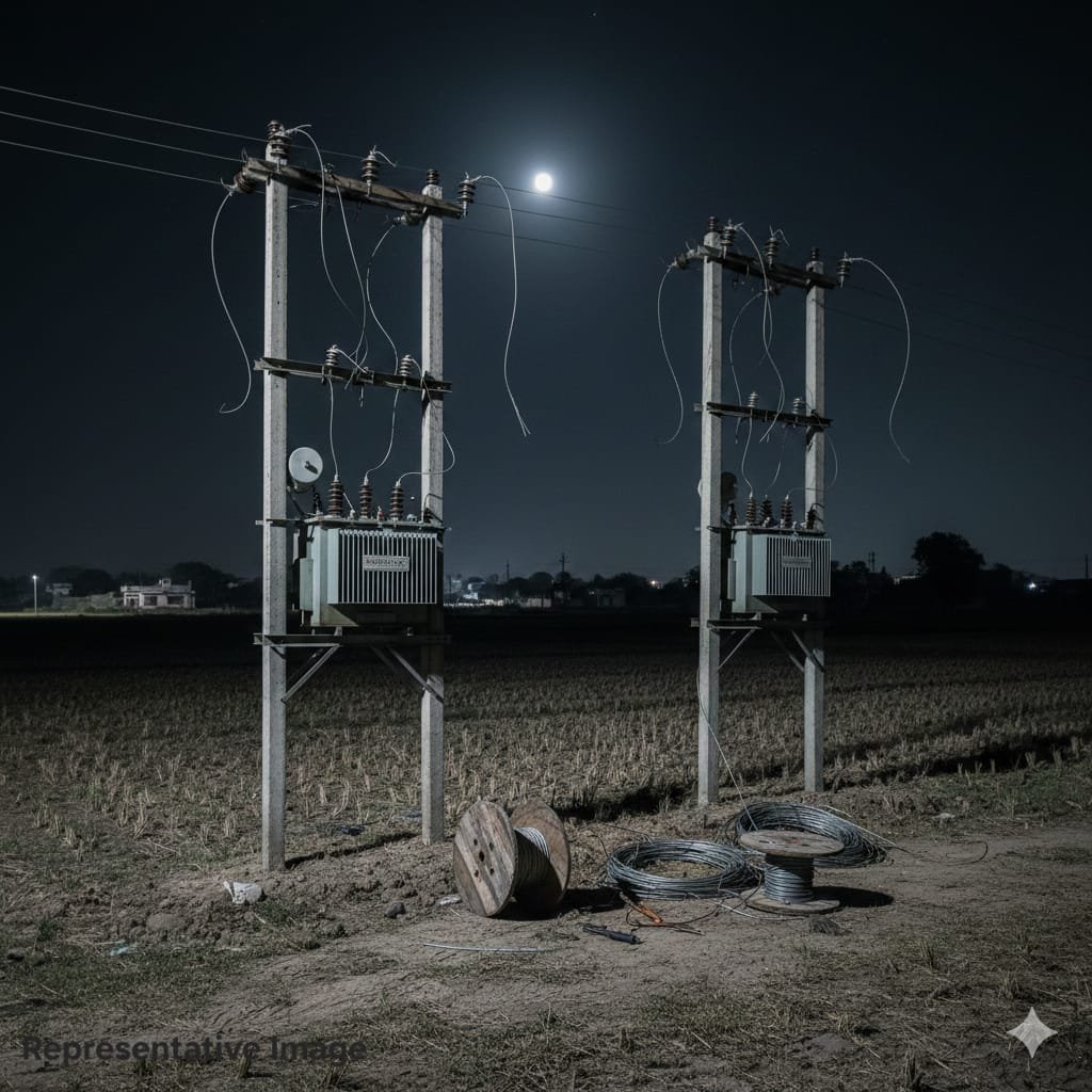 मलकापूर ग्रामीणमधून महावितरणच्या डीपीवरील ४० हजारांची तार चोरी