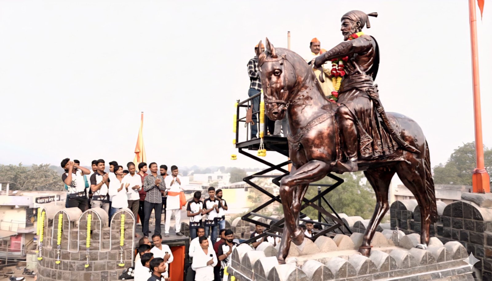 धाडनगरीत पार पडला शिवजन्मोत्सवाचा अभूतपूर्व सोहळा