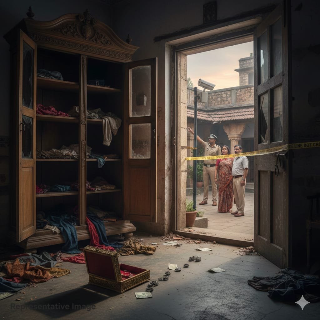 शिवना हादरले! खाटू श्यामच्या दर्शनाला गेले अन् घर साफ झाले