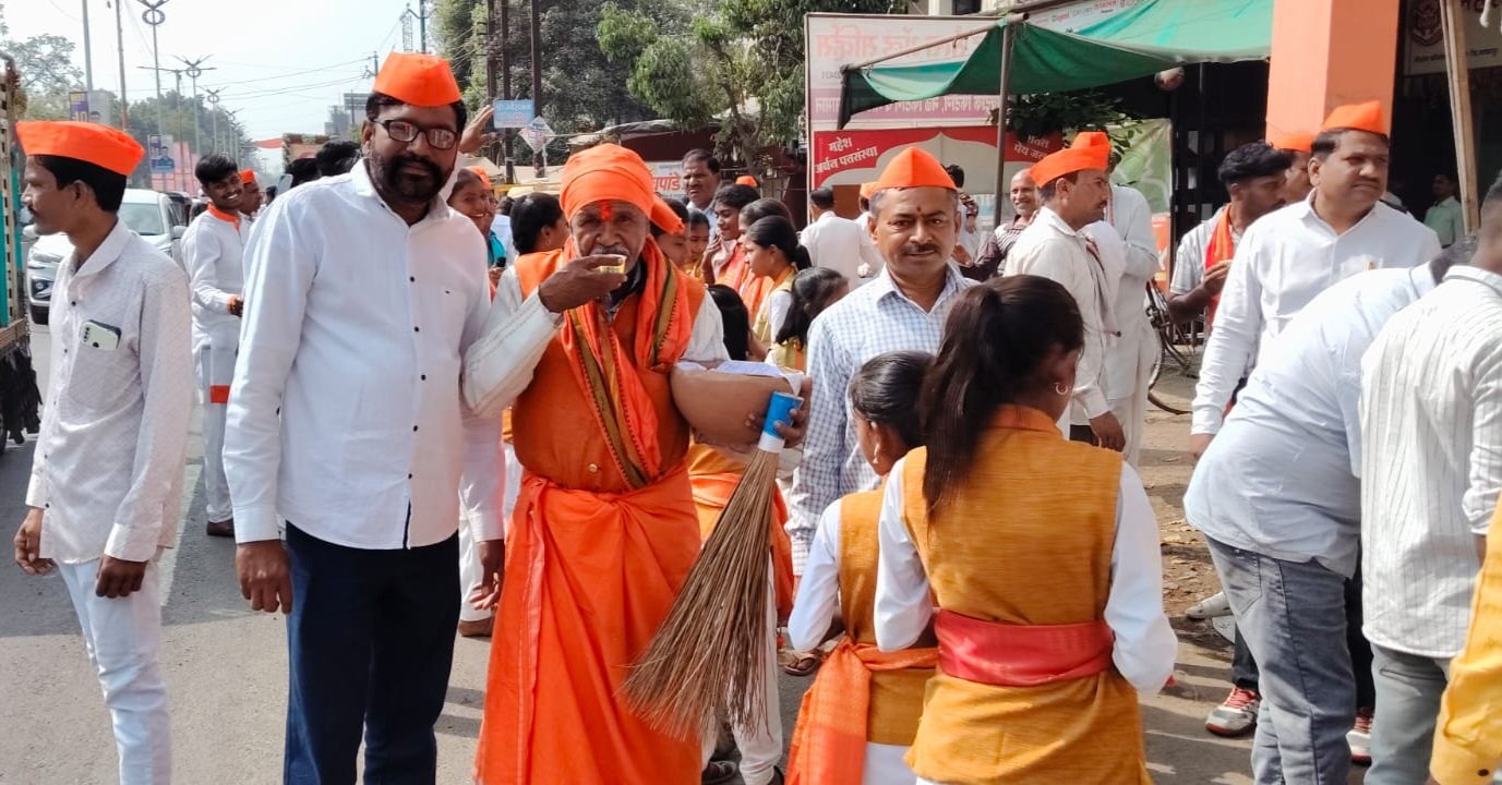 मलकापूरनगरीत उसळला राष्ट्रसंत गाडगे महाराजांच्या १५० व्या जयंतीचा जल्लोष