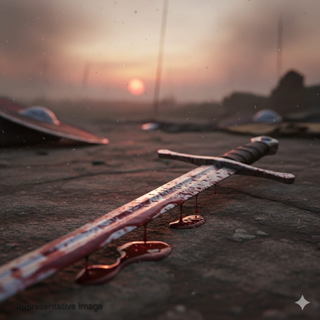 बुलढाण्यात कौटुंबिक वादातून तलवारहल्ला