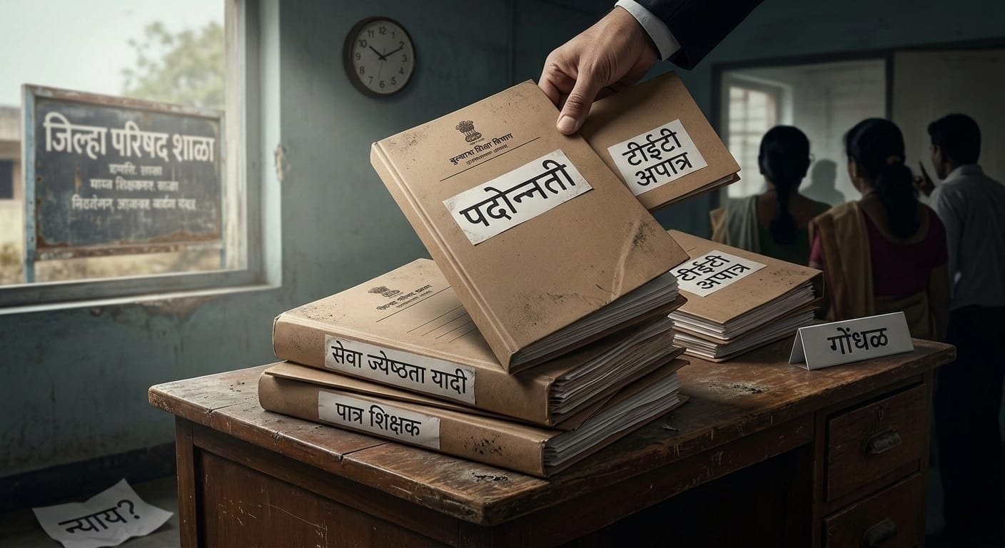 बुलढाणा शिक्षण विभागाचा ‘बट्ट्याबोळ’:नियमांची ऐशीतैशी करत पदोन्नतीचा महाघोटाळा?