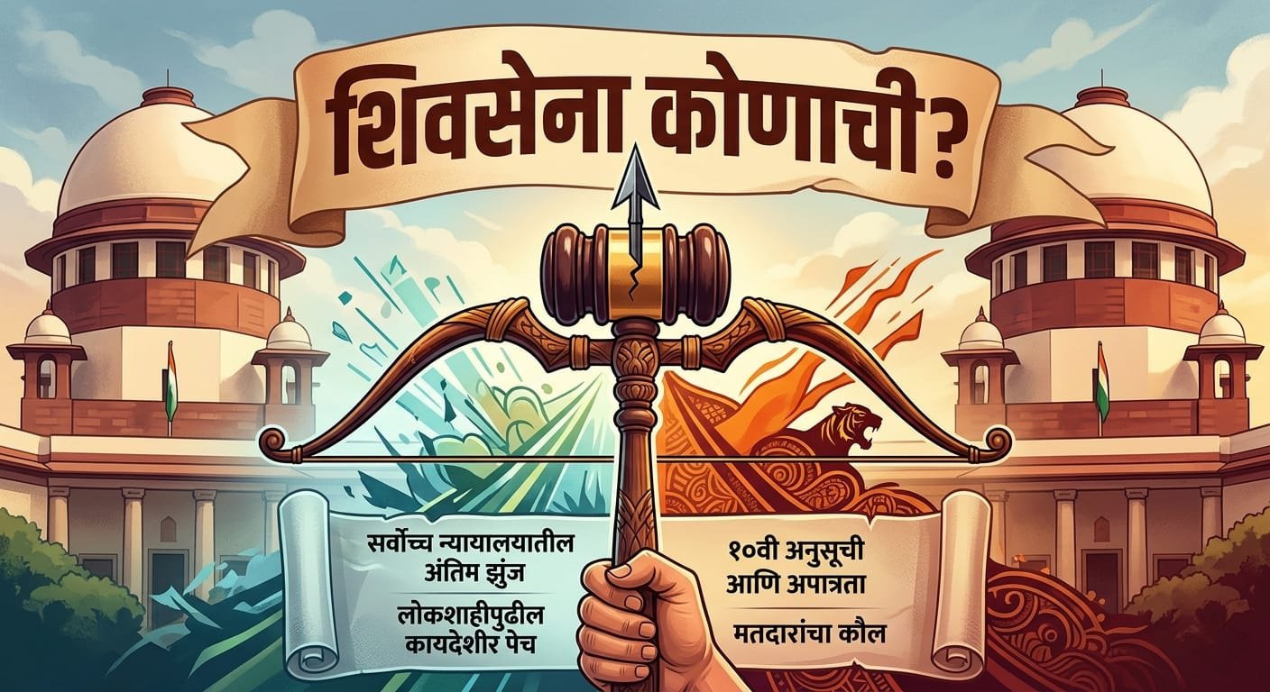शिवसेना कोणाची? आज अंतिम सुनावणी!