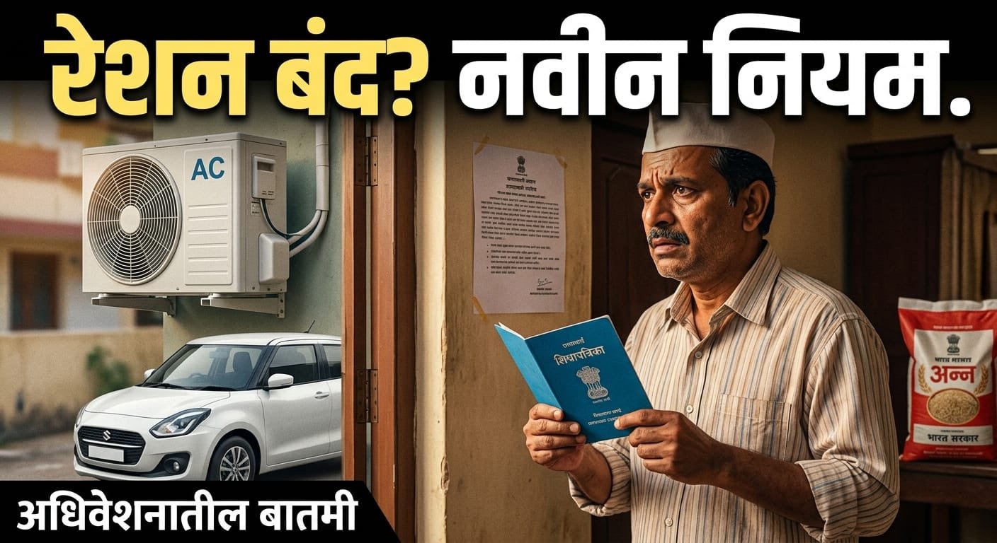 धक्कादायक! १ एप्रिलपासून तुमचे रेशन बंद होणार?