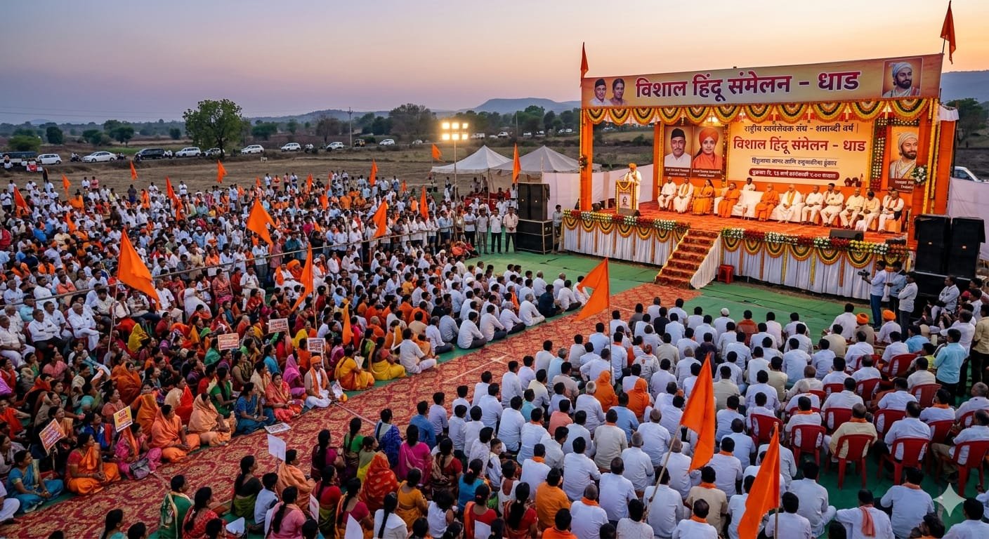 धाड येथे शुक्रवारी ‘विशाल हिंदू संमेलन’