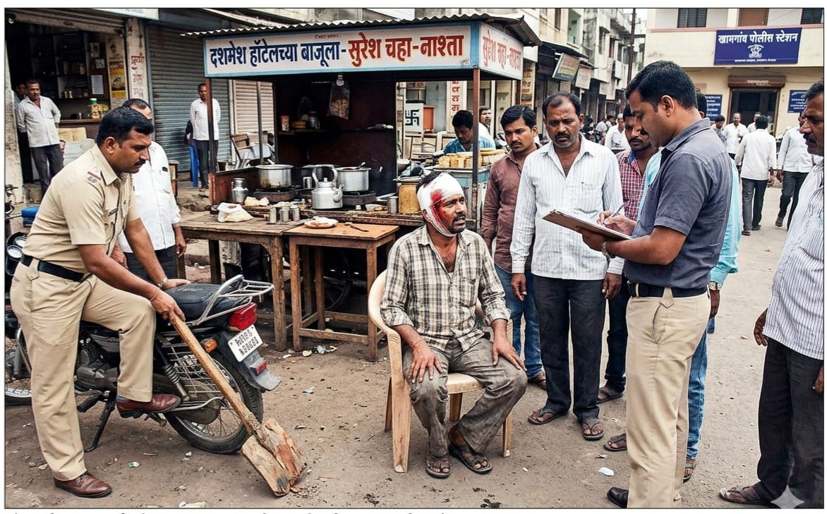 उधारीचे पैसे मागितल्याने सजनपुरीत राडा