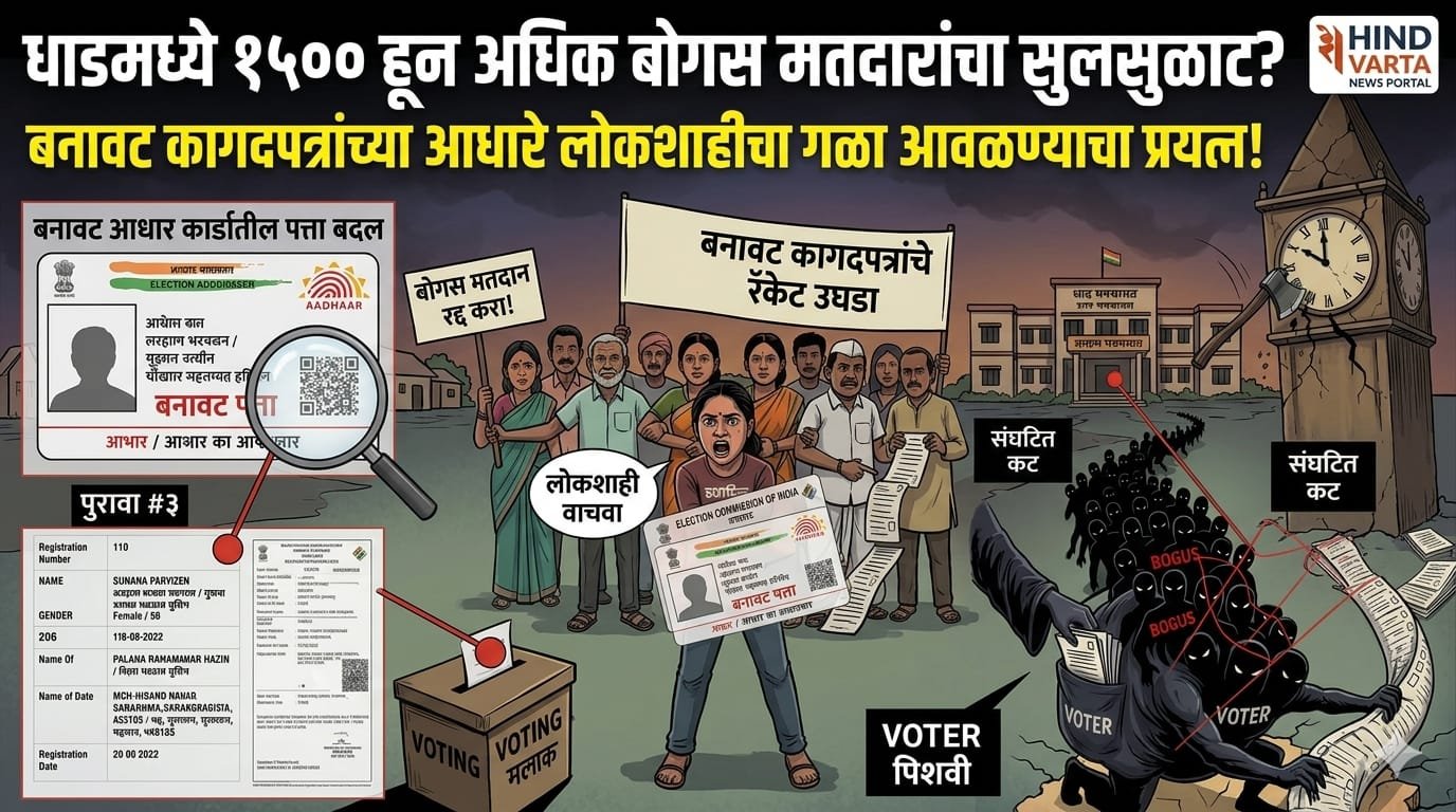 आसाम टू धाड: बोगस मतदारांची फॅक्टरी? हिंदवार्ताचा ‘धडाकेबाज’ ग्राऊंड रिपोर्ट!