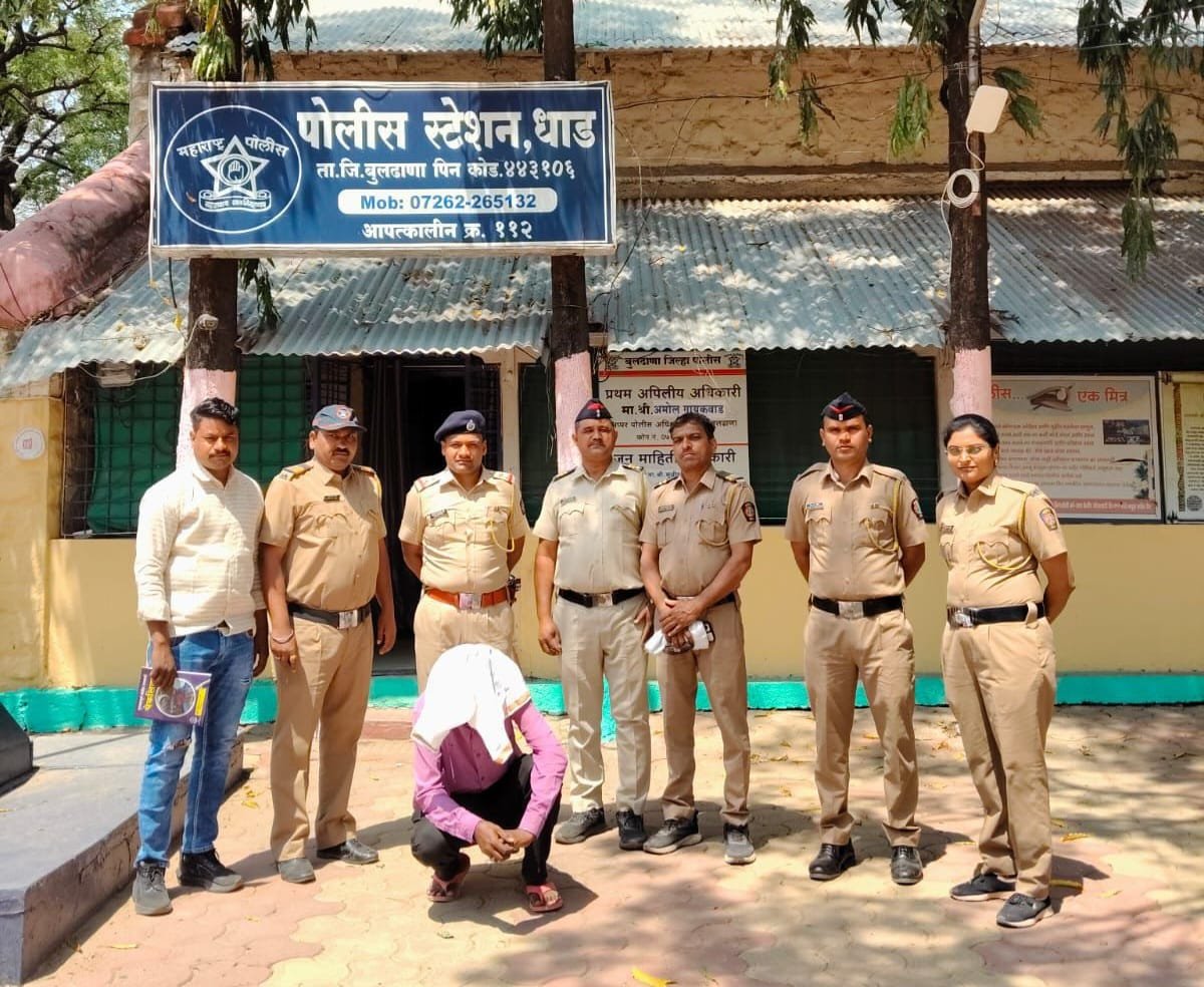 ‘पिंपरी’ पॅटर्नची धाडमध्ये पुनरावृत्ती!: सराईत दारू माफिया कैलास पवारला एका वर्षासाठी बुलढाणा जेलची हवा