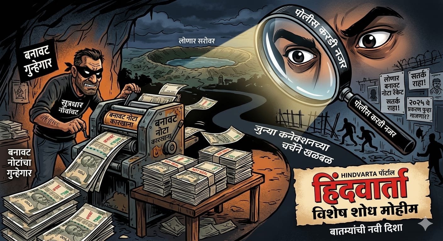 लोणारमधील बनावट नोटांचे ‘भूत’ पुन्हा चर्चेत