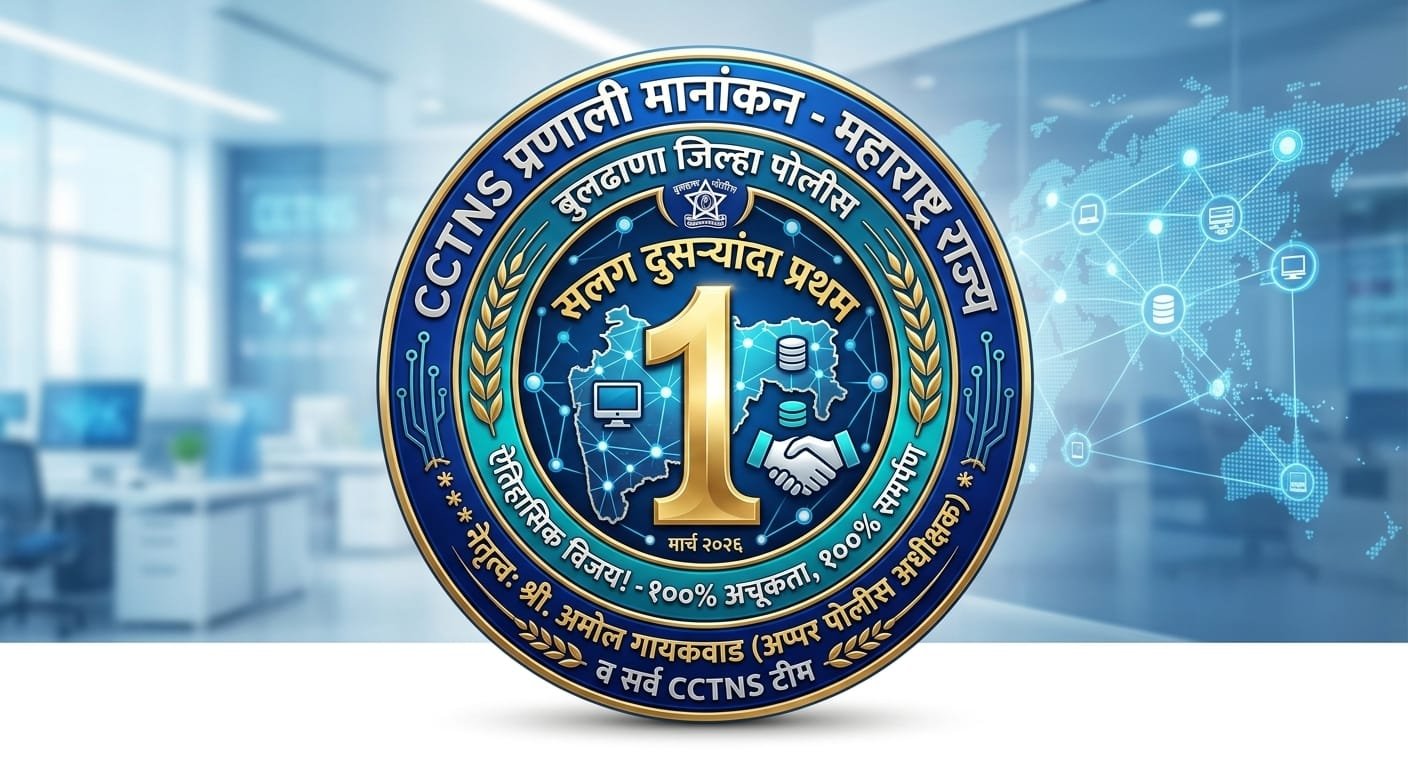 बुलढाणा पोलीस दलाची गरुडझेप: तंत्रज्ञानाच्या रणांगणावर ‘बुलढाणा पॅटर्न’ची मोहोर