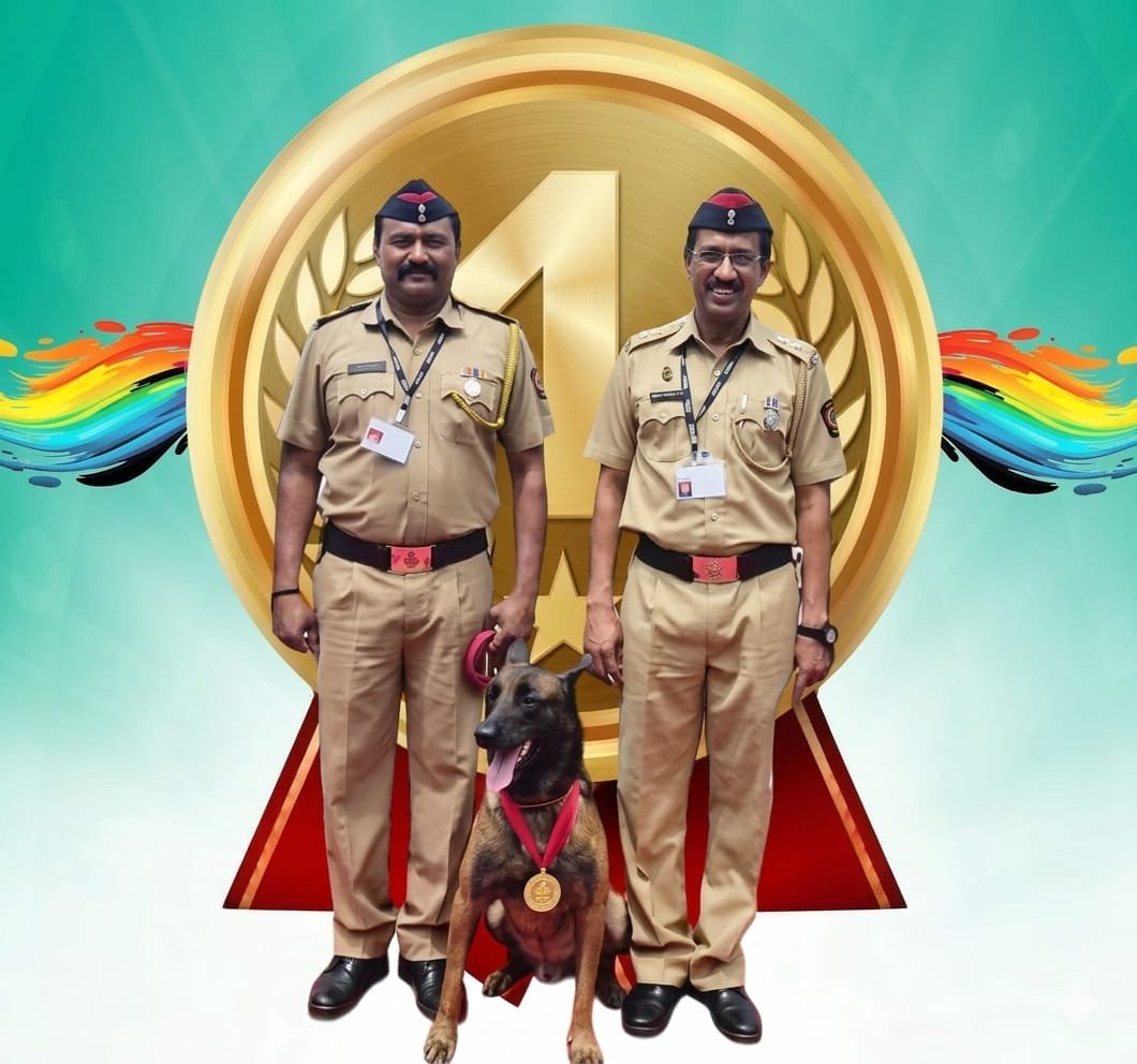 बुलढाण्याच्या ‘जिमी’चा सुवर्णवेध! अखिल भारतीय पोलीस कर्तव्य मेळाव्यात देशातून प्रथम